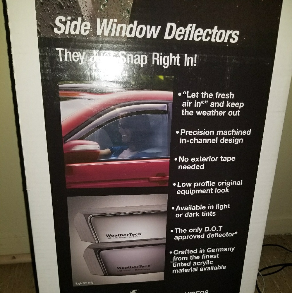 Weather tech Rain guards 2014-2015 Jeep Cherokee